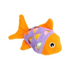 Іграшка для котів Hippie Pet Рибка помаранчева 11.5 см (HIPCT21035O)