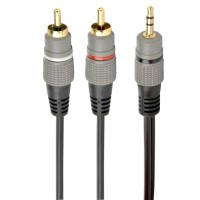 Кабель мультимедійний 3.5mm M to 2xRCA M 2.5m Cablexpert (CCA-352-2.5M)