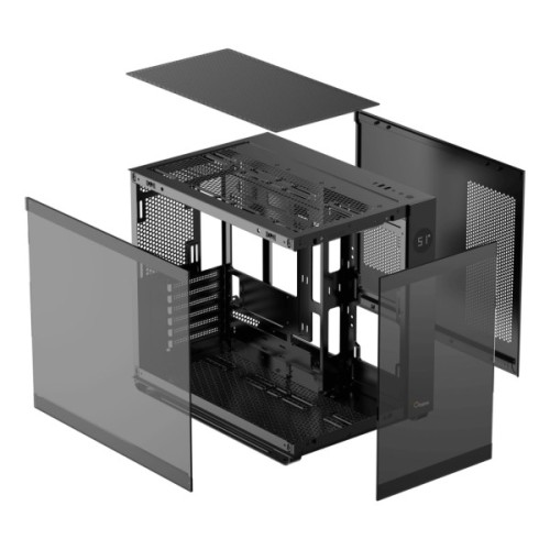 Корпус для ПК OCYPUS IOTA C70 BK ARGB (IOTA-C70-BKD600XX-GL)