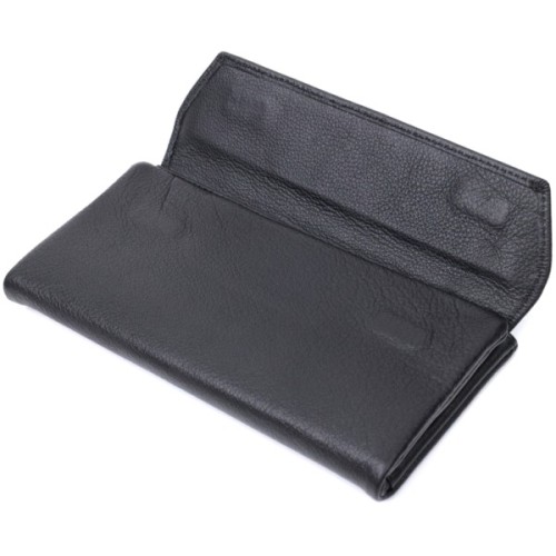 Портмоне ST Leather З натуральної шкіри Чорне (22698)