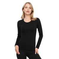 Лонгслів Kappa T-shirt Manica Lunga Girocollo K2601 Nero чорний S (8054954012765)