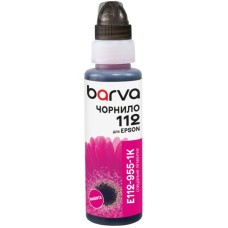 Чорнило Barva Epson 112 100мл, Pigm. Magenta, флакон OneKey (E112-955-1K)