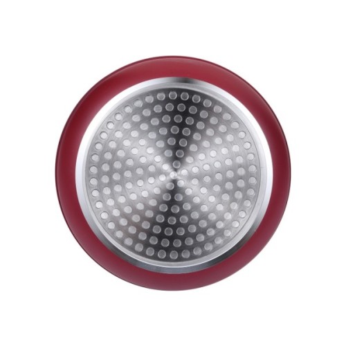 Ківш Bergner Click & cook, набір зі знімною ручкою 16/18/20 см, 4 предмети (BG-31608-RD)