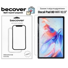 Скло захисне BeCover Oscal Pad 80 WiFi 10.51" (713694)