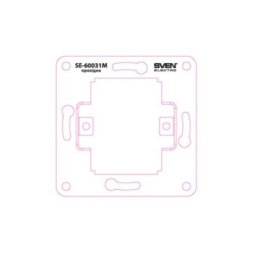ТВ розетка Sven SE-60031M white (7100011)