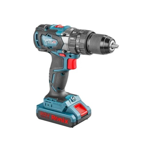 Шуруповерт Ronix ударний акумуляторний 20В, 2Ah х 2 (8905K)