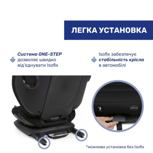 Автокрісло Chicco Fold & Go S i-Size бустер (87117.33)