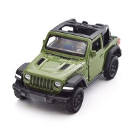 Масштабна модель автомобіля TechnoDrive Jeep Wrangler Rubicon 2021 зелений (250339U)