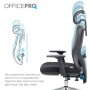 Офісне крісло OfficePro Aero OC490B Black (OC490B)