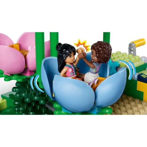 Конструктор LEGO Friends Карусель із квітами й чашками та казкова фотобудка (42702)