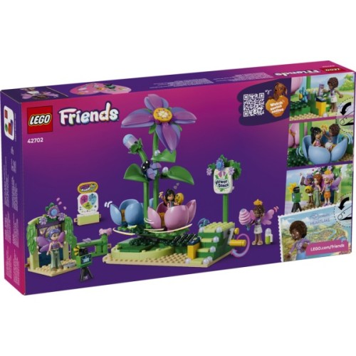 Конструктор LEGO Friends Карусель із квітами й чашками та казкова фотобудка (42702)