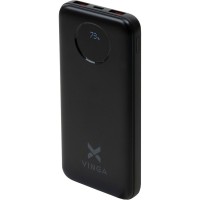 Батарея універсальна Vinga 10000 mAh 22.5W Display Black (VPBB1022)