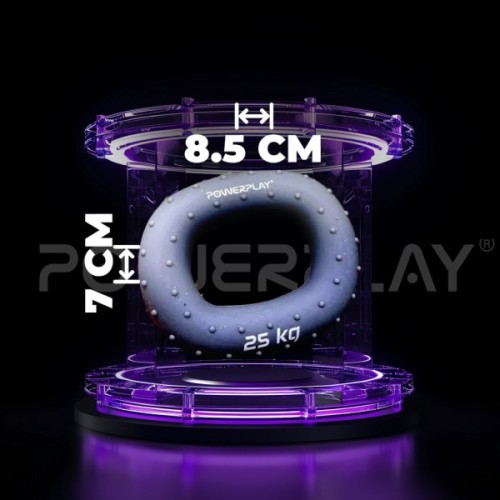 Еспандер PowerPlay PP-4337 Hand Grip Large 25 кг Сірий (PP_4337_Grey_25kg)