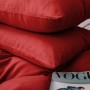 Постільна білизна MirSon 009 Red Фланель 143х210 Полуторний (2200009651618)