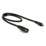 Перехідник OTG USB 2.0 AF to Micro 5P 0.5m Extradigital (KBO1617)