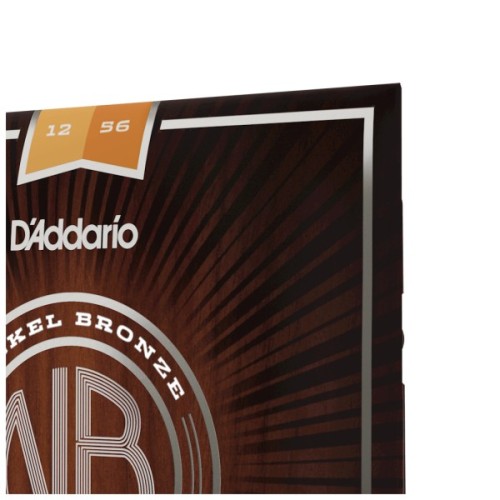 Струни для гітари D'Addario Nickel Bronze Light Top / Medium Bottom (12-56) (NB1256)