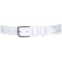 Ремінь Grande Pelle Шкіряний ремінь Білий (00917)