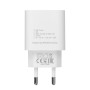 Зарядний пристрій RivaCase 1xUSB Type-C PD 20 Вт кабель Type-C white (PS4101 WD4 (White))