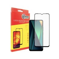 Скло захисне Dengos Full Glue POCO C75 (black) (TGFG-384)