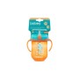 Поїльник-непроливайка Baboo з трубочкою Marine 300 мл Помаранчева (90601)