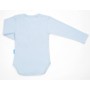 Боді дитяче Breeze з довгим рукавом (1027-98-bluegray)