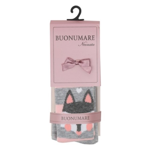 Колготки дитячі BNM з лисичкою (M0C0301-2076-68G-gray)