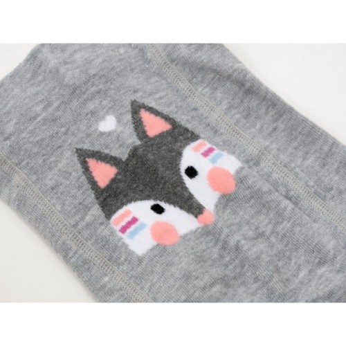 Колготки дитячі BNM з лисичкою (M0C0301-2076-68G-gray)