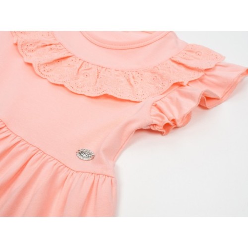 Плаття дитяче Breeze з оборкою (19313-128G-peach)