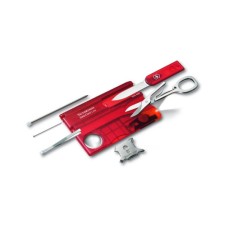 Мультитул Victorinox SwissCard Lite Transparent Red Blister (0.7300.TB1)