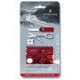 Мультитул Victorinox SwissCard Lite Transparent Red Blister (0.7300.TB1)