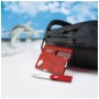 Мультитул Victorinox SwissCard Lite Transparent Red Blister (0.7300.TB1)