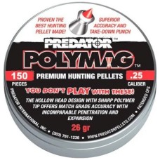 Пульки JSB Polymag 6,35 мм 1,645 г 150 шт/уп (1004-01-150)