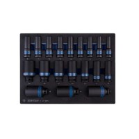 Набір торцевих головок KING TONY ударних 1/2", в ложементі, 19 шт. (9-4419MPV)