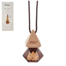 Ароматизатор для автомобіля VITOL Brilliant Air Oud Coffee 8мл (VBA03)