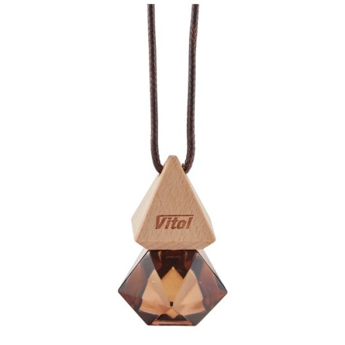 Ароматизатор для автомобіля VITOL Brilliant Air Oud Coffee 8мл (VBA03)
