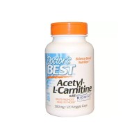 Амінокислота Doctor's Best Ацетил L-Карнітин 500мг, Biosint, 120 гелевих капсул (DRB-00152)