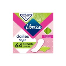 Щоденні прокладки Libresse Dailies Style So Slim 64 шт. (7322540575477)