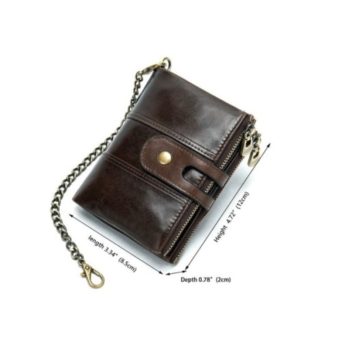 Гаманець Vintage Універсальний Темно-коричневий (14682)