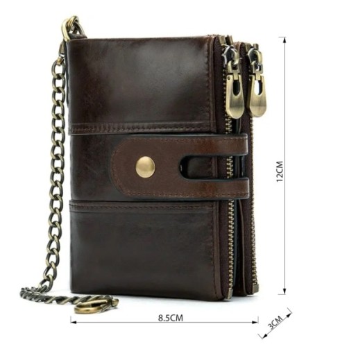 Гаманець Vintage Універсальний Темно-коричневий (14682)