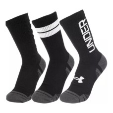 Шкарпетки Under Armour 1379515-002 Perf Tech Nov 3 пари Crew чорний MD (196884681982)