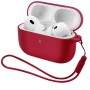 Чохол для навушників Armorstandart Silicone Case для Apple Airpods Pro 3 Wine Red (ARM88302)