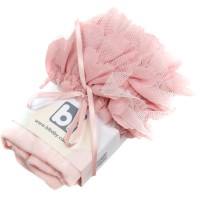 Колготки дитячі Bibaby з рюшем (68154-74G-pink)