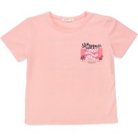 Футболка дитяча Breeze HAPPY (19698-152G-peach)