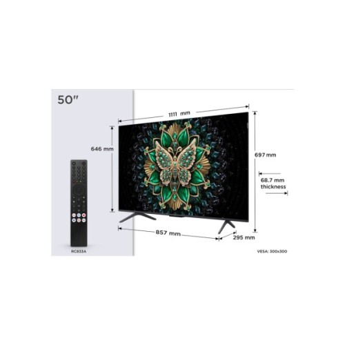 Телевізор TCL 50C6K
