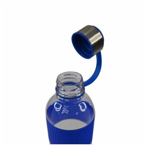 Пляшка для води Line Art Limpid 850 мл синій (20222LA-03)