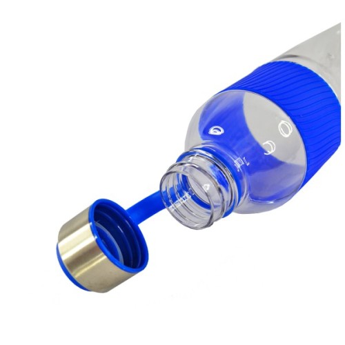 Пляшка для води Line Art Limpid 850 мл синій (20222LA-03)