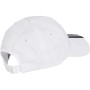 Кепка Adidas 3-Stripes New Logo Baseball JE5652 білий OSFW 54-56 см (4067902592770)