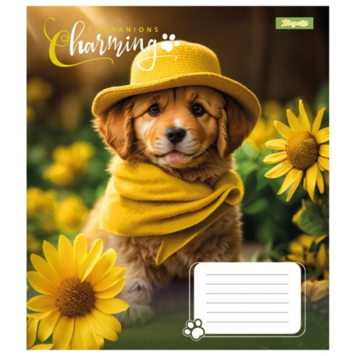 Зошит 1 вересня Charming companions А5 12 аркушів лінія (767218)