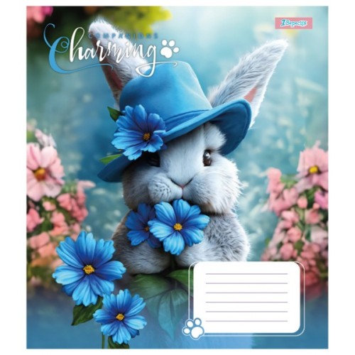 Зошит 1 вересня Charming companions А5 12 аркушів лінія (767218)