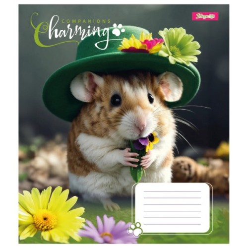 Зошит 1 вересня Charming companions А5 12 аркушів лінія (767218)